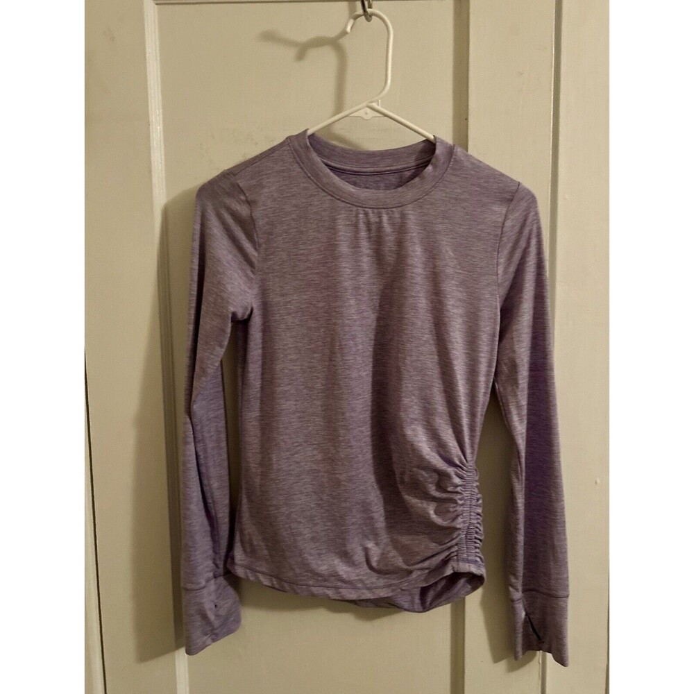 Tek Gear Long Sleeve/ Purple Youth XL / Youth Girls Athletic Fit Style Fit
